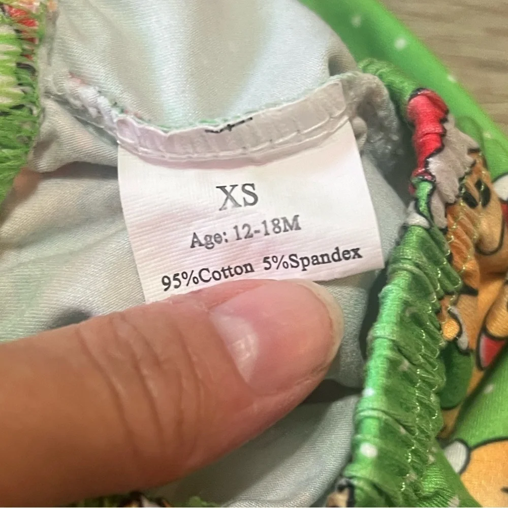 Boutique Peace, Love, Gingerbread Bell Bottom Pants - XS(12/18mos) - Picture 5 of 5